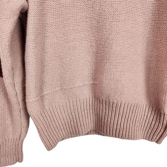 Madewell Flower Embroidered Pullover Knit Spring Grandmacore Sweater Small - Picture 9 of 10